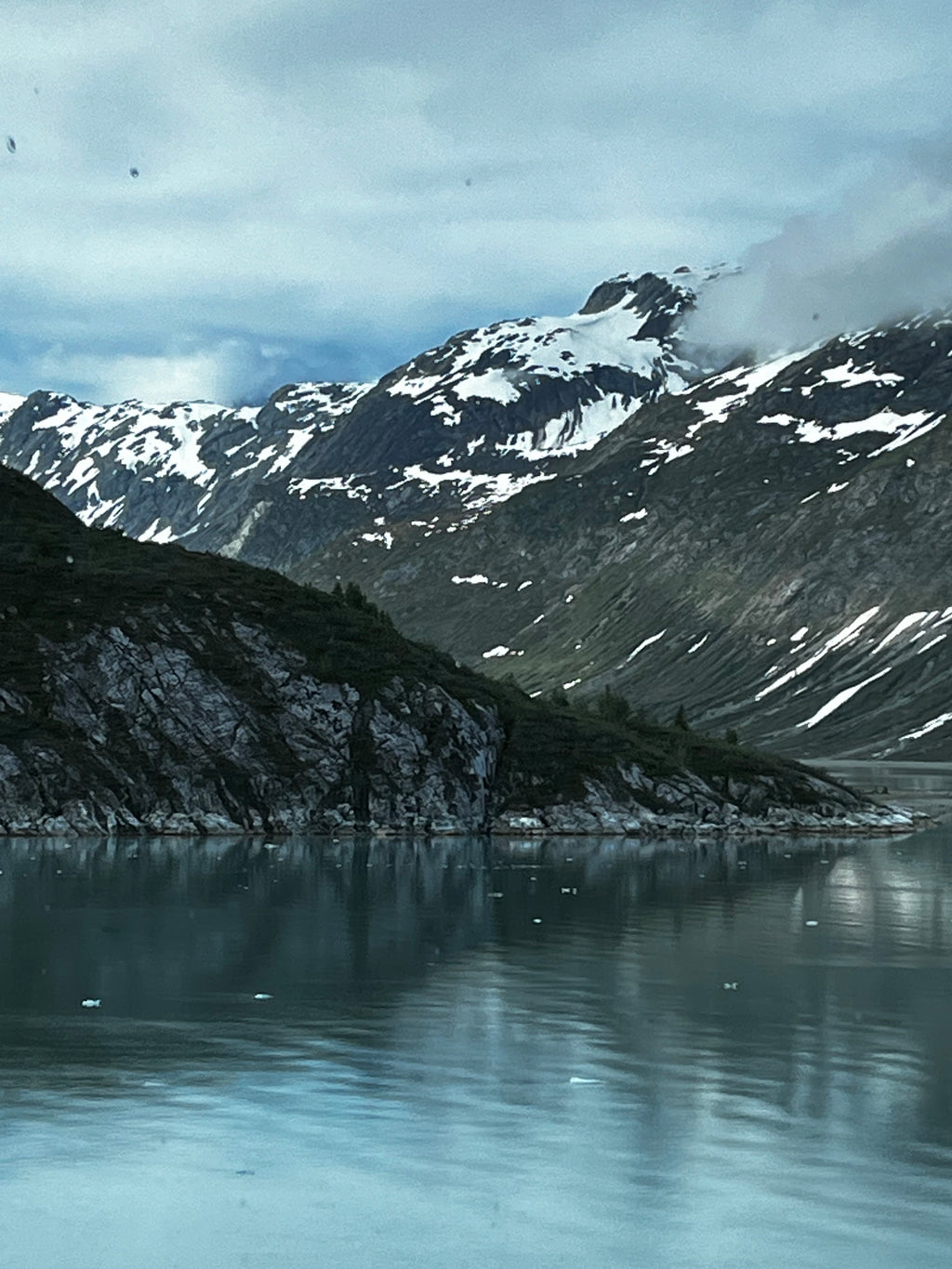 Glacier Bay Alaska Mountain & Water Landscape – Digital Download