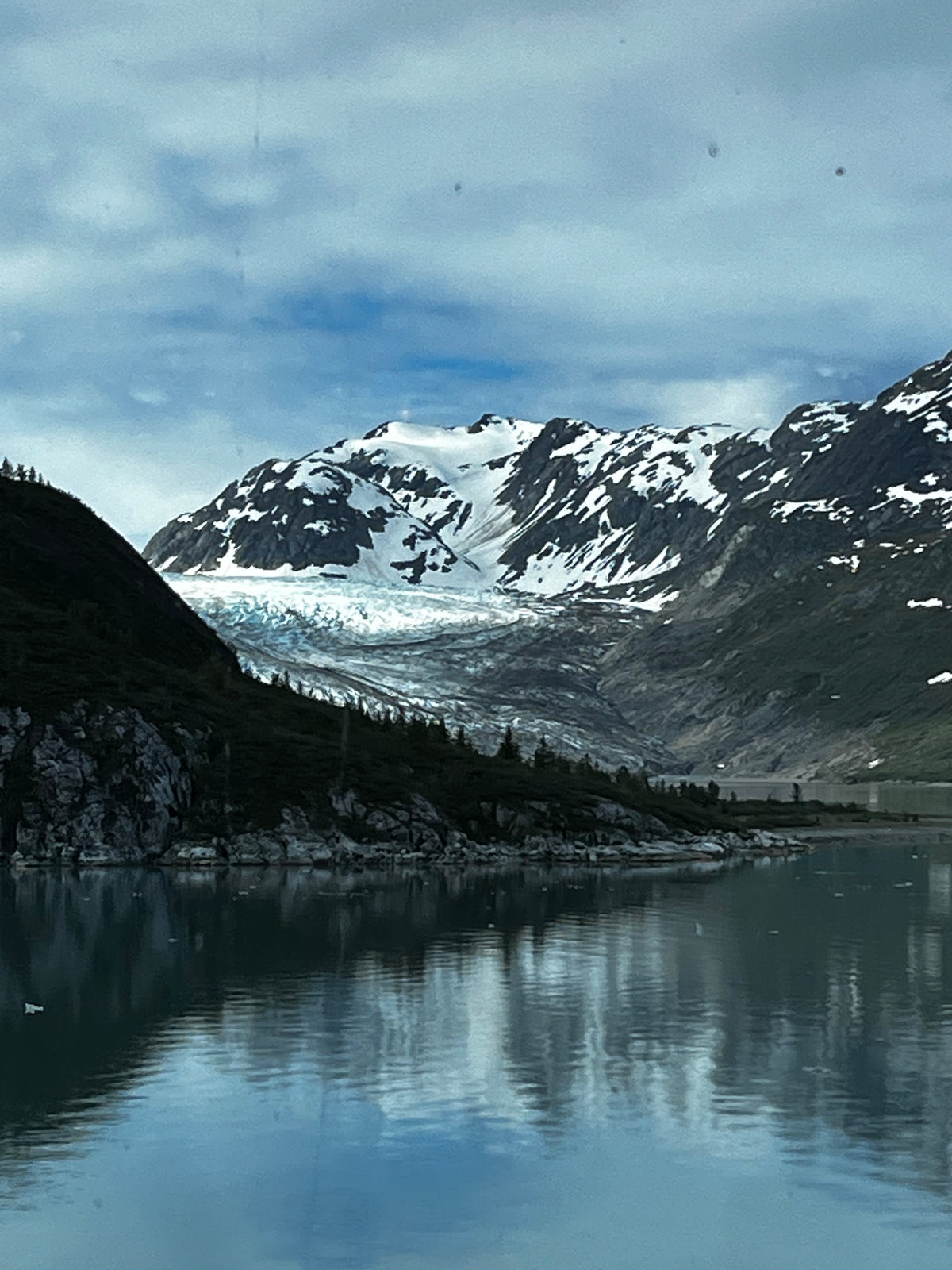 Glacier Bay Alaska Mountain & Water Landscape – Digital Download